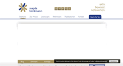 Desktop Screenshot of magdableckmann.at
